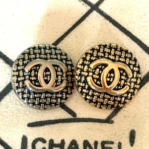Vintage Chanel Buttons - Etsy