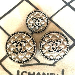 Authentic Vintage Chanel Buttons - Etsy