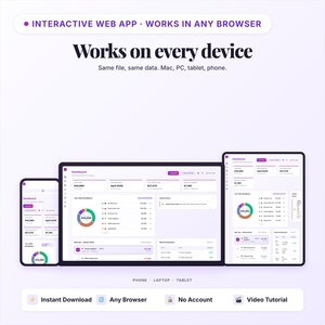 App per la pianificazione del rimborso dei debiti / Calcolatore a effetto valanga + metodo a palla di neve / App Web interattiva / Strumento di monitoraggio per la liberazione dai debiti / Download digitale in HTML immagine 8