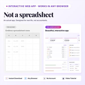Cash Envelop Planner-app | Budgettracker, geld terugbrengen, rekeningenmanager | Interactieve webapp | Digitale HTML-download afbeelding 7