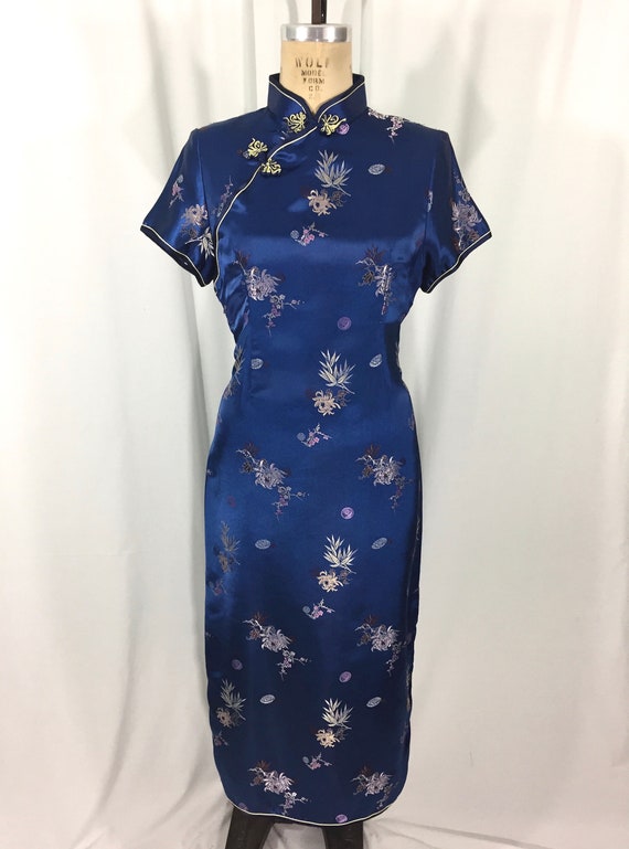 Satin top asian dress