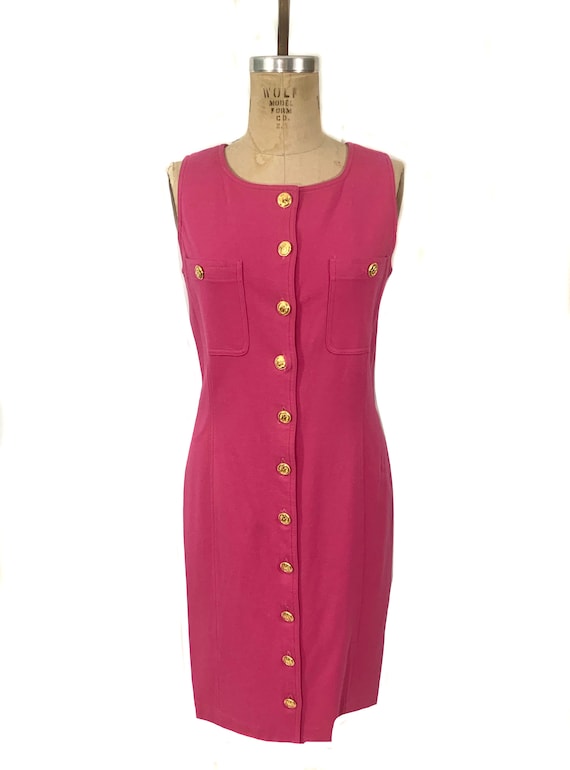 adrienne vittadini pink dress Adrienne Vittadini Shirt Dress