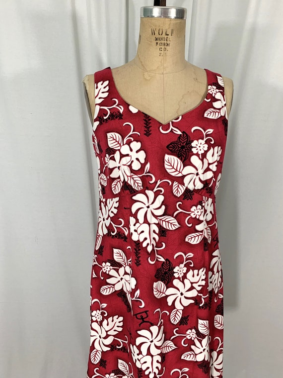 vintage 1990's HILO HATTIE Hawaiian dress / 90’s Hawa… - Gem