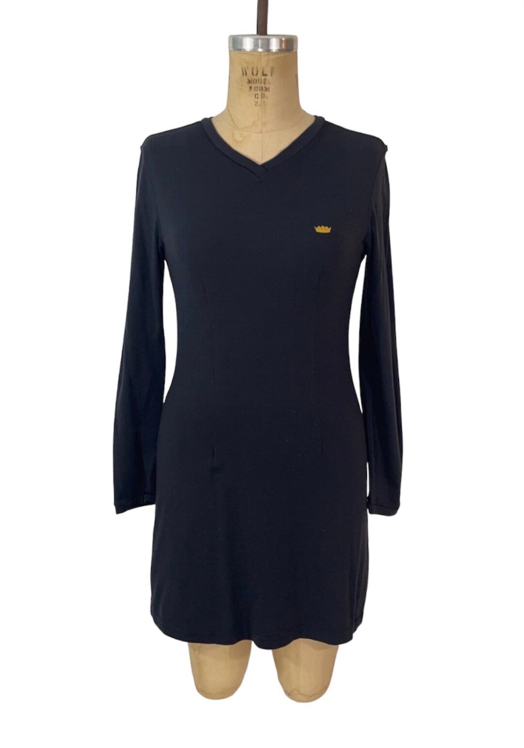 merino wool dress shirt White + Warren Superfine Merino Wool Top - Navy main image 0