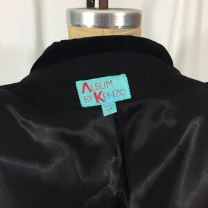 KENZO DOUBLE BREASTED OVERCOAT