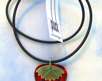 Pluck Strawberry Necklace