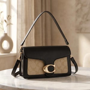 Coach Vintage Black Shoulder Bag - Etsy