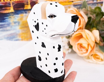 木製犬型メガネスタンド、手彫りの子犬型メガネホルダー、素朴なデスクオーガナイザー（メガネ用）、犬好きへのギフト、デスク装飾