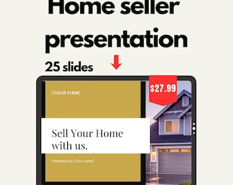 Realtor Marketing Home Verkäuferführer | Präsentationsvorlage für Grundbesitz