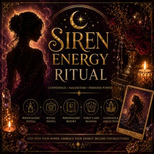 Siren Energy Ritual, Confidence, Magnetism & Feminine Power