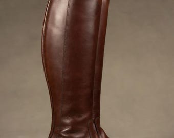 Comfort, Style  Protection Premium Quality Tall Leather Horse Riding Boots English Equestrian Long Boots for Men Women  Comfortable  Durable