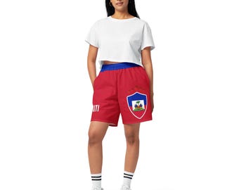 HAITI HAITIAN Premium katoenen uniseks short | AYITI