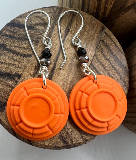 Orange earrings target best sale