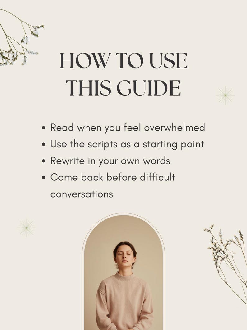 Gentle Communication Guide – Expressing Hurt Calmly (PDF Download ...