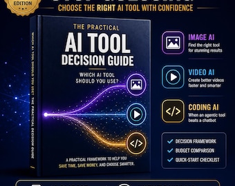 ¿Qué herramienta de IA debería usar? Guía práctica para la toma de decisiones (PDF digital)