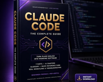 Guía completa de Claude Code / Manual de asistente de codificación de IA para principiantes (PDF digital)