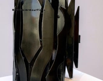 Medieval Dark Armor Suit - Fantasy Evil King Mask for Cosplay & LARP