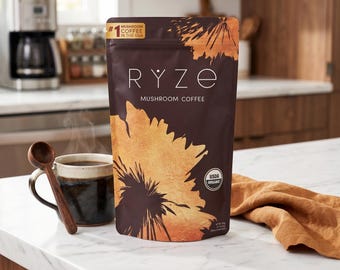 RYZE Mushroom Coffee – USDA Organic Daily Coffee Blend