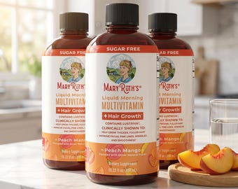 MaryRuth's Daily Liquid Supplement for Women Hair Skin 3 Pack