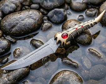 Arya Stark Valyrian Steel Catspaw Mes Replica GOT | Handgemaakte dolk van 17,5 inch | Cadeau voor hem