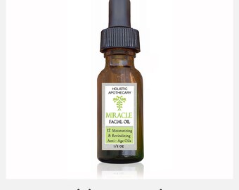 12 Anti Aging Facial Oils | Miracle Oil Golden Drops Facial Moisturizer 100% Organic