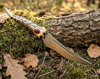 Arya Stark Catspaw Knife Replica GOT | Valyrian Steel Inspired Dagger 17.5 Inch | Collector Gift