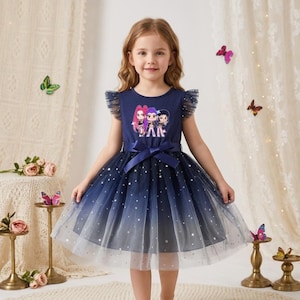 princess dress age 2 Children's Bubble Sleeve Princess Dress 2-12 Year Old Girl rainbow Candy Color Gauze Dress Banquet Host Show Bridesmaid Dress| Alibaba.com
