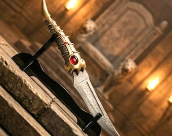 GOT Catspaw Knife Replica | Arya Stark Valyrian Steel Inspired Dagger | 17.5 Inch Gift for Him
