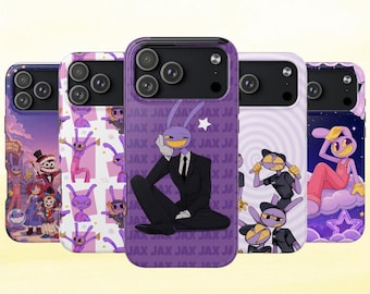 The Amazing Digital Circus Phone Case, Jax TADC Case Gifts , Anime case, Compatible With iPhone 11 -17, Samsung S21 - S26