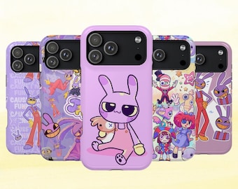 Jax Phone Case, The Amazing Digital Circus Phone Case, Caine TADC Case Gifts , Anime case, Compatible With iPhone 11 -17, Samsung S21 - S26