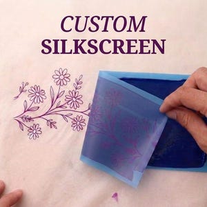 Anpassad keramiksilkscreen | Återanvändbar underglasyrschablon för muggar