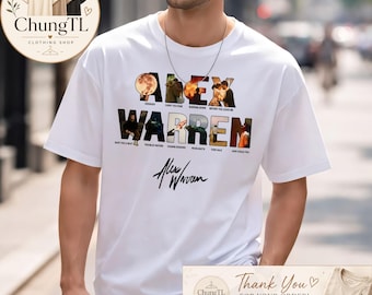 Comfort Colors® Alex Warren Music Concert Tour Shirt, Vintage Merch Fan Gift