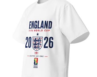 Custom England fifa world cup 2026 cotton t-shirt men