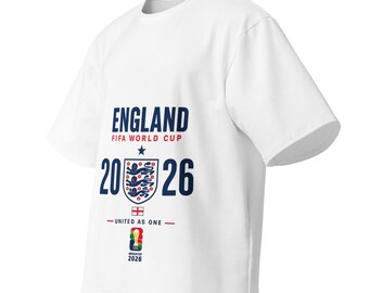 england fifa world cup 2026 cotton t-shirt-  women