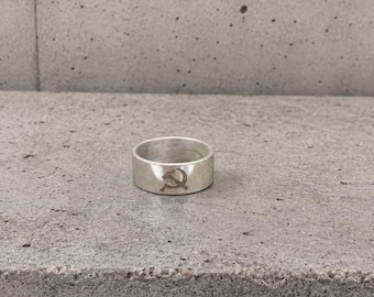 Hammer und Sichel, Sterling Silber Ring, Symbol Ring, Kommunistische Siegelband, Vintage Silber Ring, Politischer Statement Schmuck, Geschenk