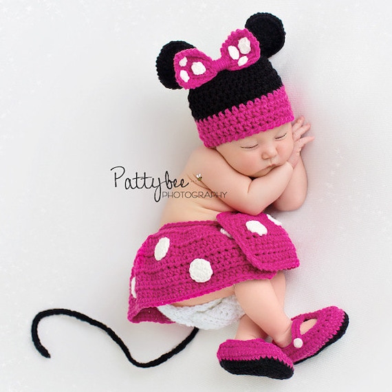 minnie mouse newborn outfit