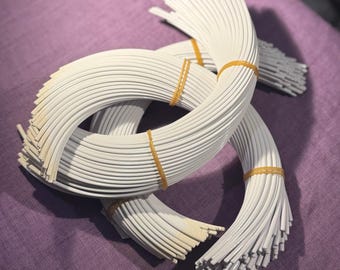 10 pairs Nylon-Coated Stainless Steel Bra Underwires – for Corset Making (9 Sizes)