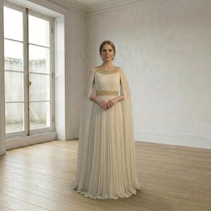 ladies half night dress Coyuchi, Women's Isla Organic Cotton Night Dress Large Tidal Meadow , L, Sustainable Materials