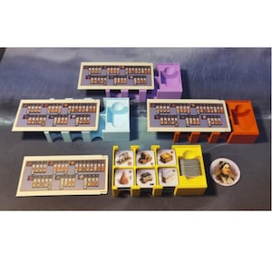 Boîte de rangement imprimée en 3D à montage rapide pour le jeu de société Brass Birmingham, plateau à chargement rapide pour composants compatible avec Brass Birmingham