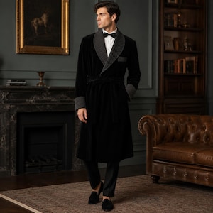 black evening dress jacket Alexander by Daymor 3131F25 Long Formal Evening Jacket Dress