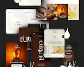 Canva Brand Kit Template | Brandbook + Social Media + Business Card | Fully Editable | Small Business Branding