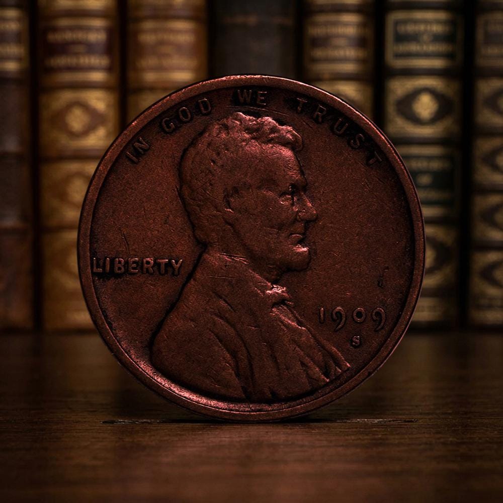 One cent 1909 vdb - Etsy 日本