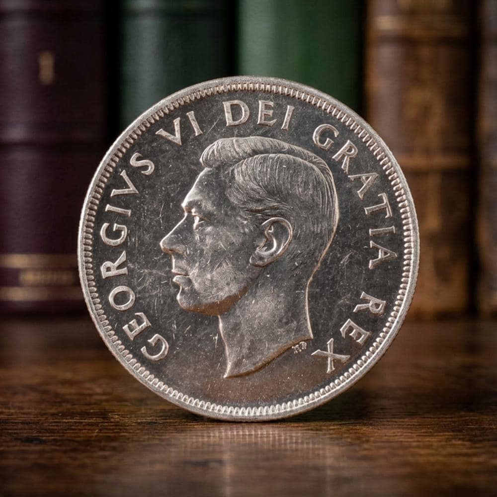 Canadian coins 1948 silver dollar - Etsy 日本