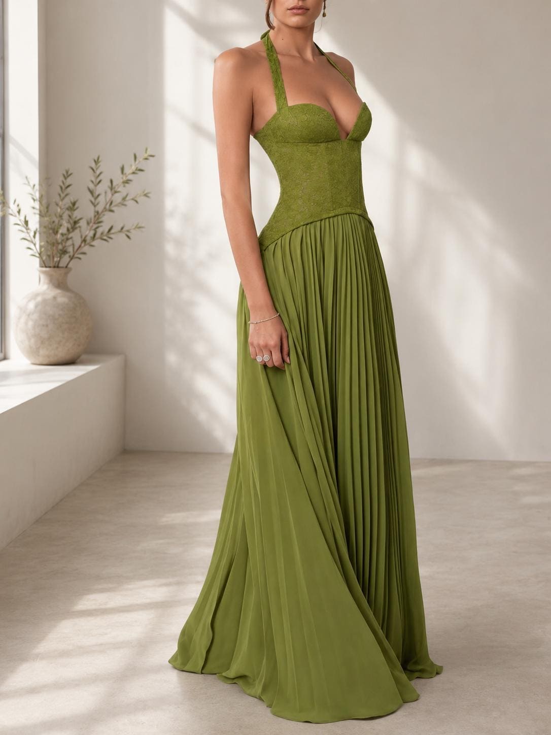 Evening Gown Kelly Green Plus Size Green Pleated Dress Kelly Green Dresses For Sale YOURS LONDON Plus Size Emerald Green Knot Pleated