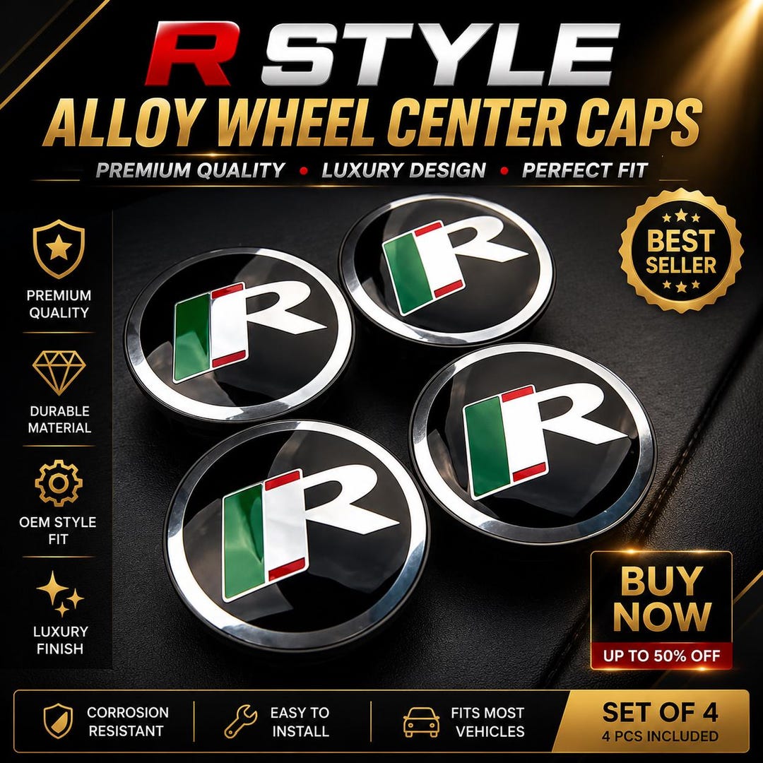 Type R Wheel Center Caps Jaguar R Wheel Center Caps – 59mm ABS Chrome Set of 4 - Etsy