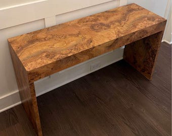 Luxus Minimalist Eingangsbereich | Moderner Rustikaler Holz Sofa Tisch