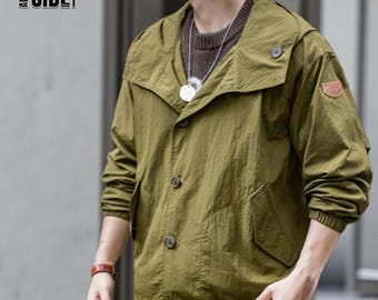 Men's Loose Hooded Jacket | Casual Outdoor Long Sleeve Coat | Winter All-Match Outfit