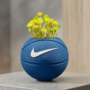 Basketbollsplanterare, Hypebeast rumsdekor, Sneakerhead skrivbordskruka, inomhus suckulenthållare