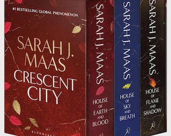 Sarah J. Maas Crescent City Paperback Box Set: All Three Novels
