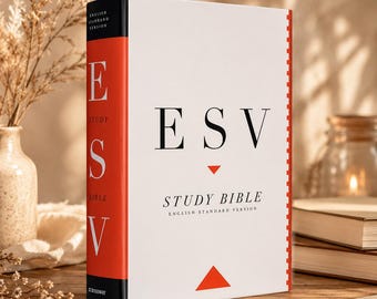 ESV Study Bible Hardcover – English Standard Version with Study Notes, Commentary & Maps